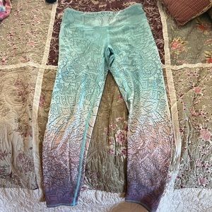 Evolution and creation printed leggings